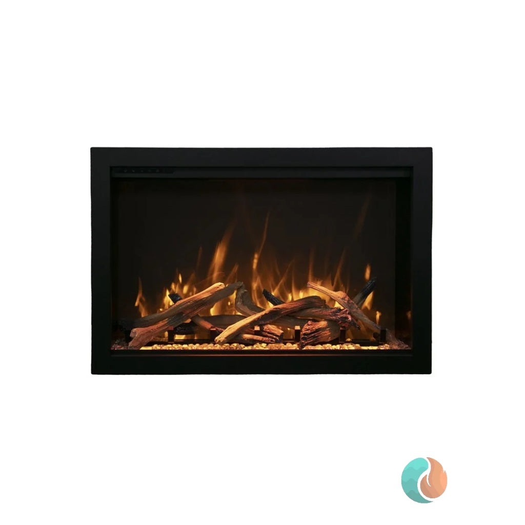 Amantii Traditional Bespoke Electric Fireplace, 48", Indoor/Outdoor | TRD-48-BESPOKE