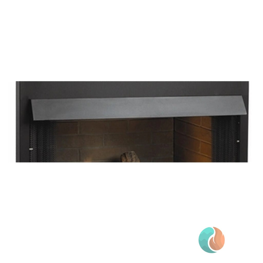 American Hearth Extended Hood, Black, for VFD42 Firebox | VB4H42BL