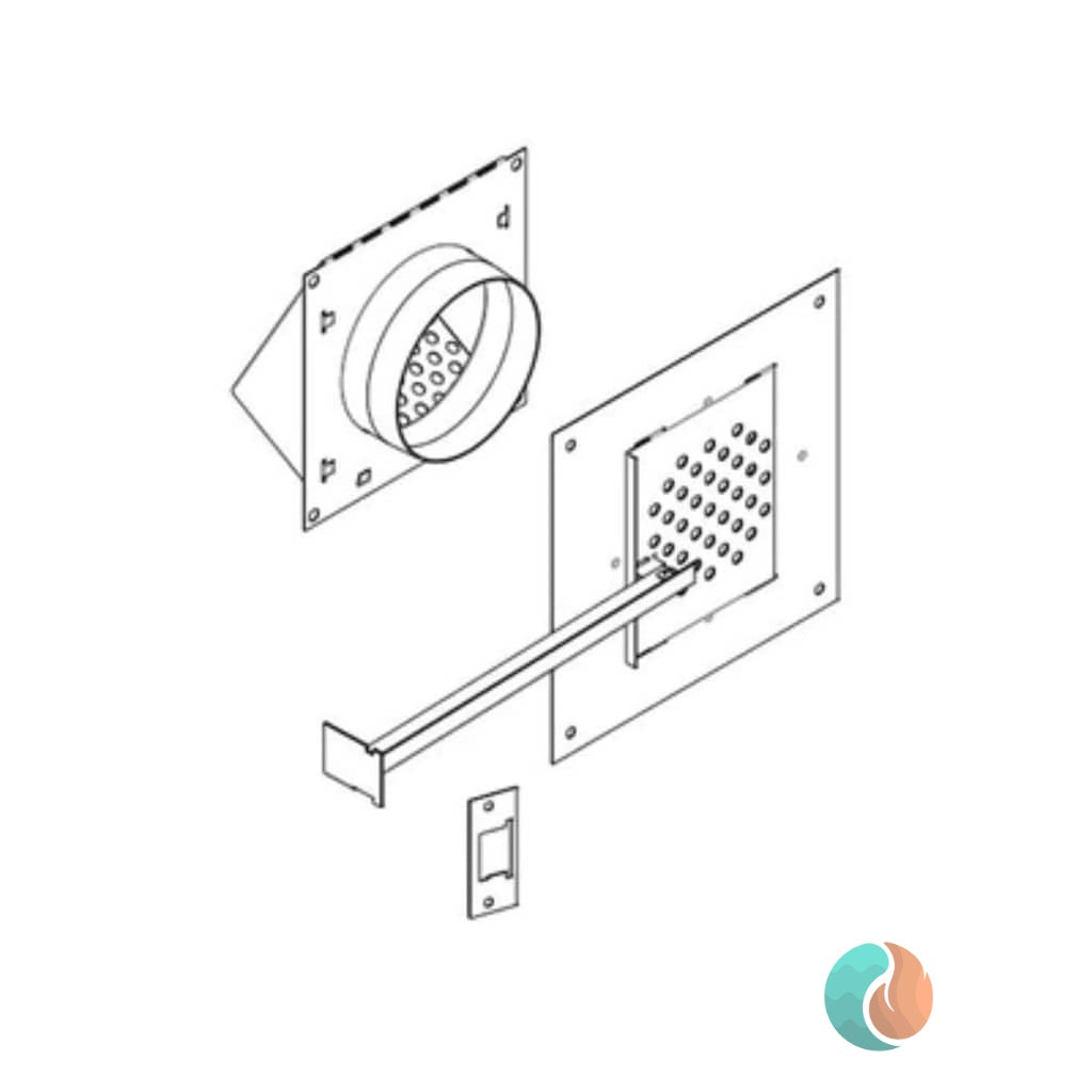 American Hearth Fresh Air Kit for Jefferson Deluxe Fireboxes | VFA2