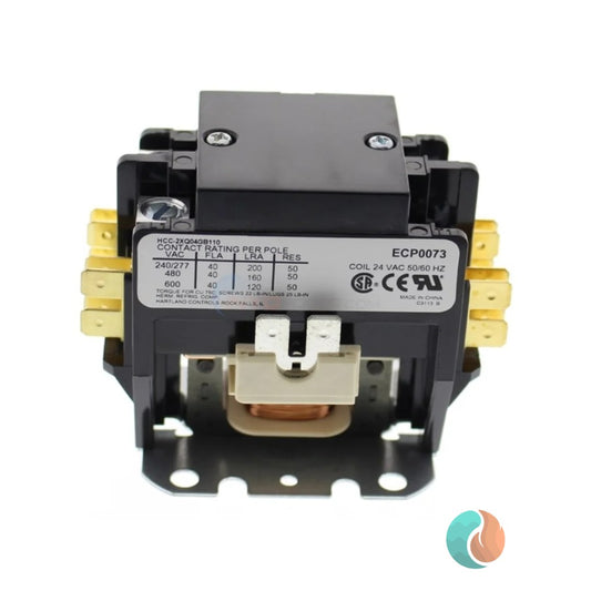 AquaCal Relay, 40A, 2-Pole, 24V | ECS0073