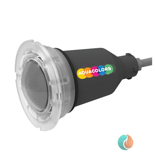 SwimSense AquaColors Color LED Pool Light, 4", for Fiberglass Pools | 75-4100-F