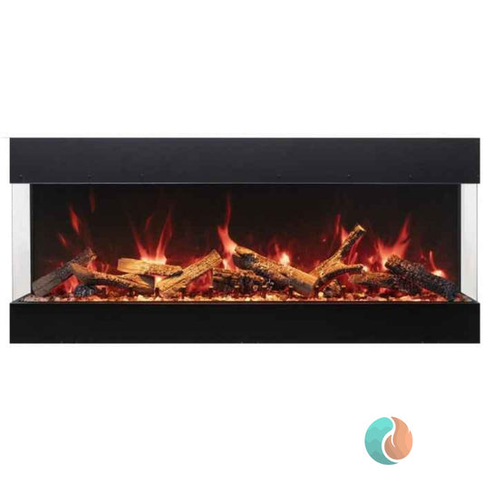 Amantii Tru View Bespoke Electric Fireplace, 75" | TRV-75-BESPOKE
