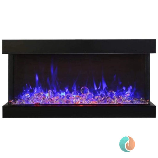 Amantii Tru View Extra Tall Lumina Electric Fireplace, 88" | 88-TRV-XT-XL-LUMINA
