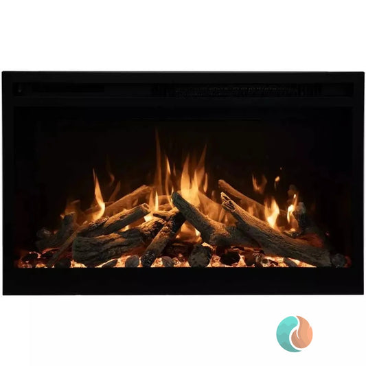 Amantii RusticStone Electric Fireplace, 42" | RS42