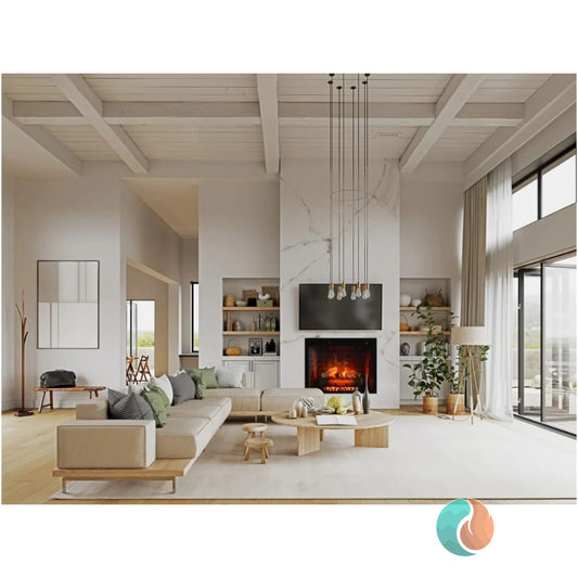 Amantii Classic Edition WiFi Enabled Electric Fireplace Insert, 30" | CE30