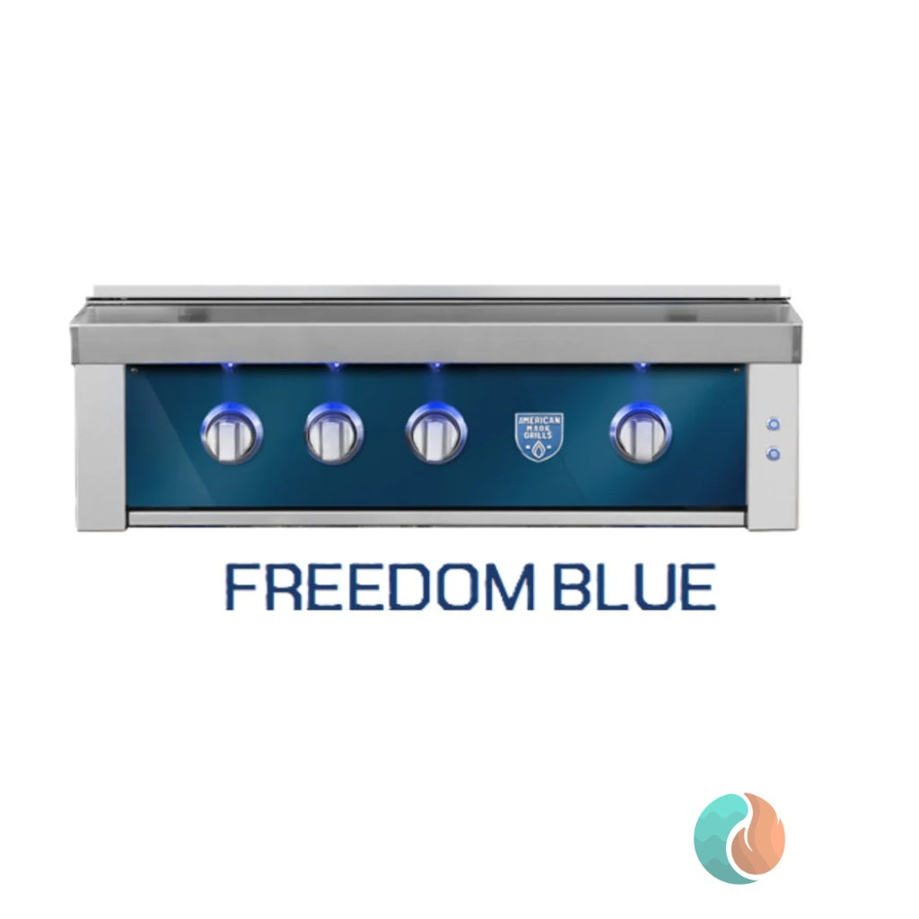 American Made Grills Freedom Blue Faceplate for 42" Estate & Freedom Grills | FACE-FRBLUE-42