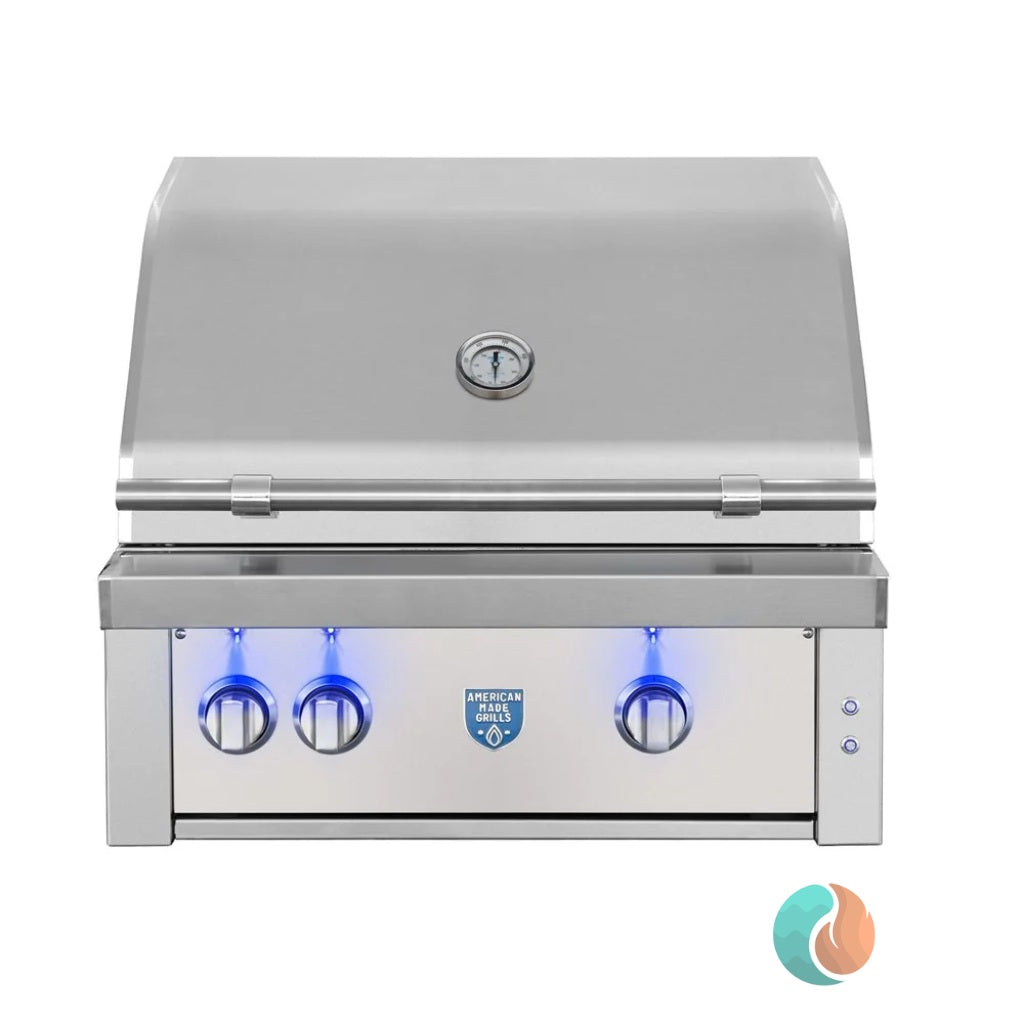 American Made Grills Estate Freedom Built-In Grill, Propane, 30" | EST30-FR-LP