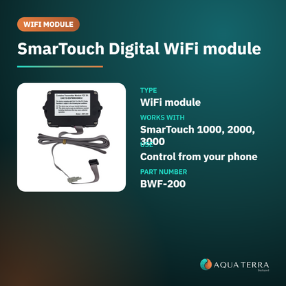 ACC BWF-200 SmarTouch Digital WiFi module at a glance: works with SmarTouch Digital 1000, 2000 and 3000