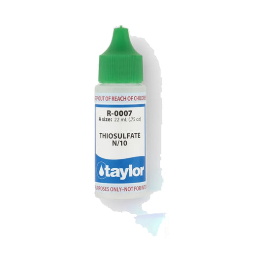 One 0.75 oz bottle of Taylor Thiosulfate N/10