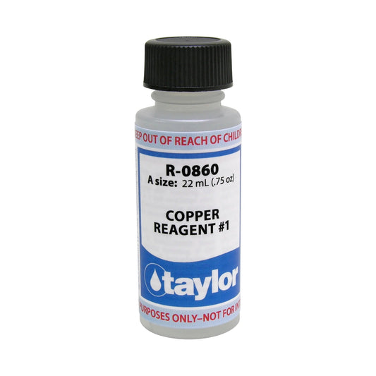 One 0.75 oz bottle of Taylor Copper Reagent #1