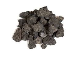 Athena Black Volcanic Rock, a pile of black lava rock, model HP-B-R-10