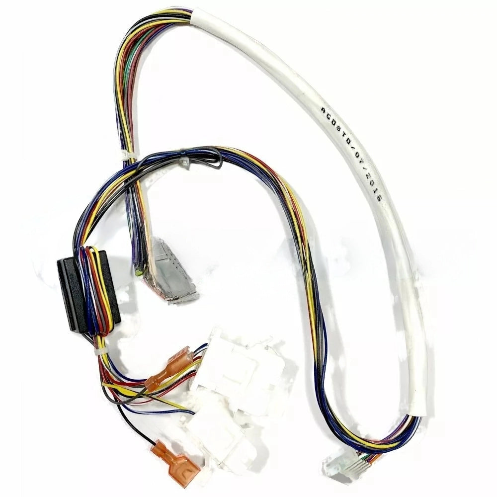 AutoPilot control board wiring harness cable assembly with multi-pin connectors for salt chlorine generator systems