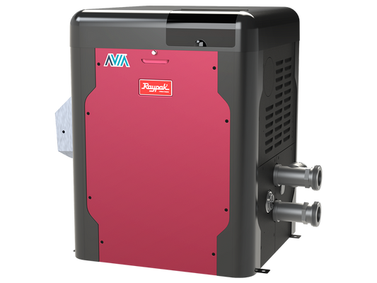 Raypak Avia P-R404A-EP-C 399k BTU Propane Copper Pool Heater