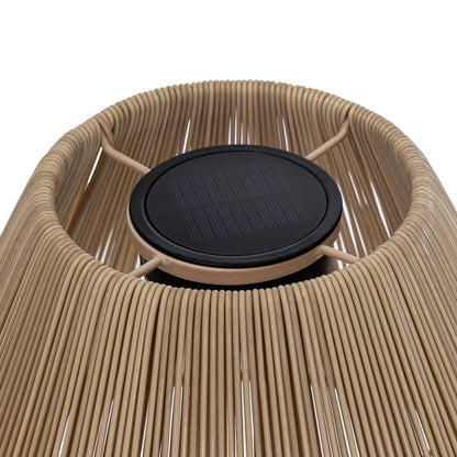 Lumika Outdoor Solar Table Lamp, Beige