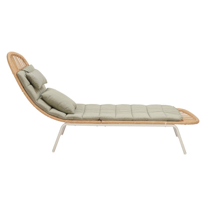 Skim Outdoor Patio Chaise Lounge, Multicolor