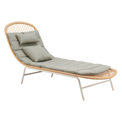 Skim Outdoor Patio Chaise Lounge, Multicolor