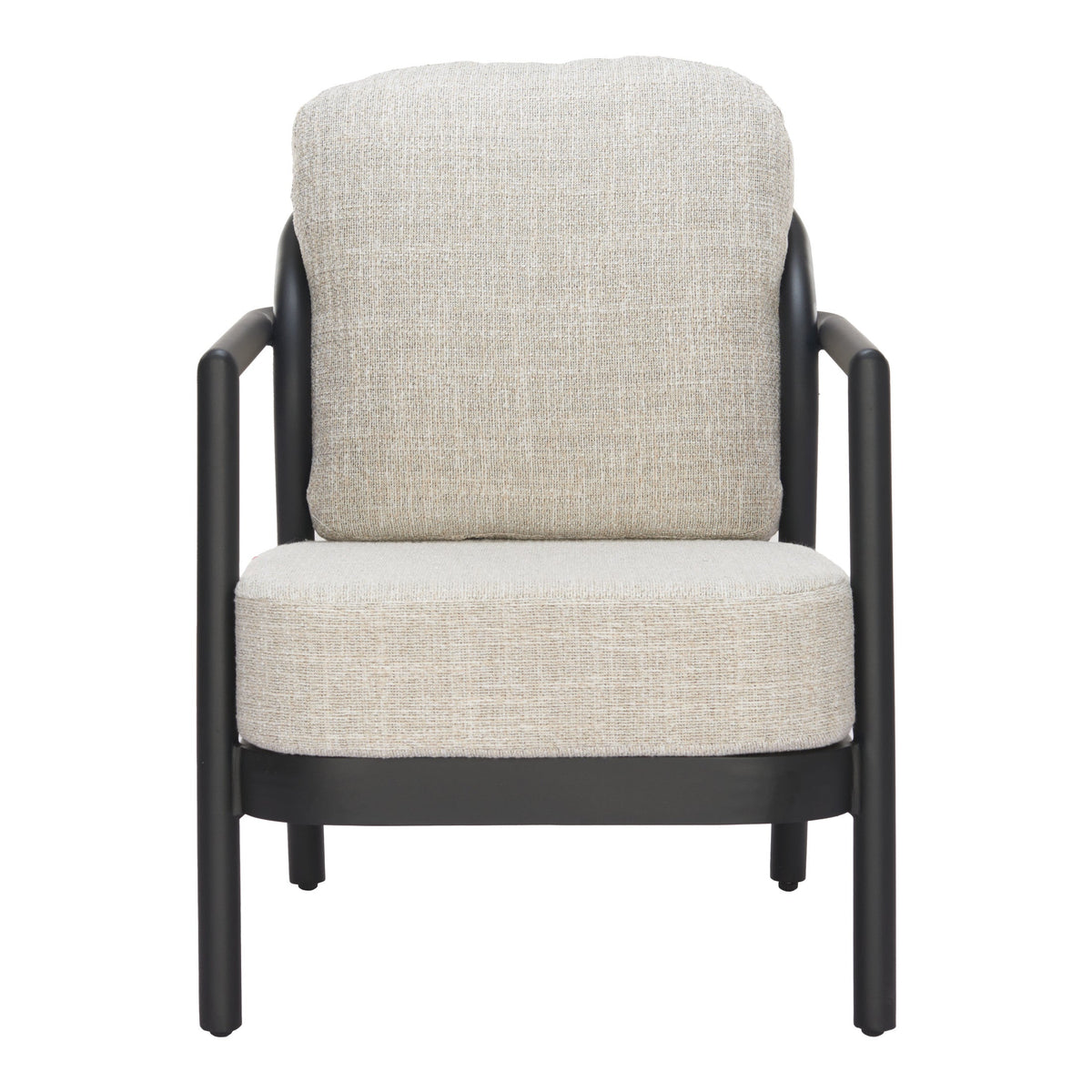 Rein Outdoor Patio Accent Chair, Beige