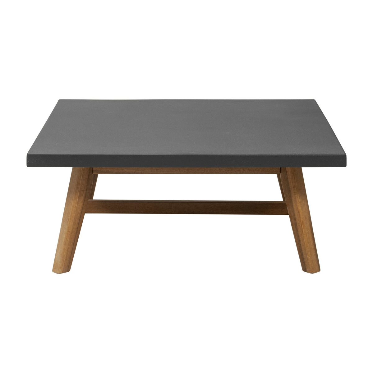 Kert Outdoor Patio Coffee Table, Gray