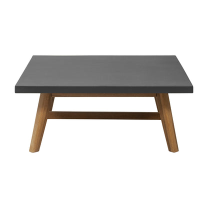 Kert Outdoor Patio Coffee Table, Gray