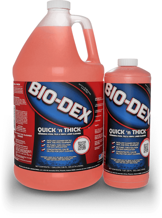 Bio-Dex Quick 'N Thick Tile Cleaner, 1 Gallon Bottle, 4/Case | QT04