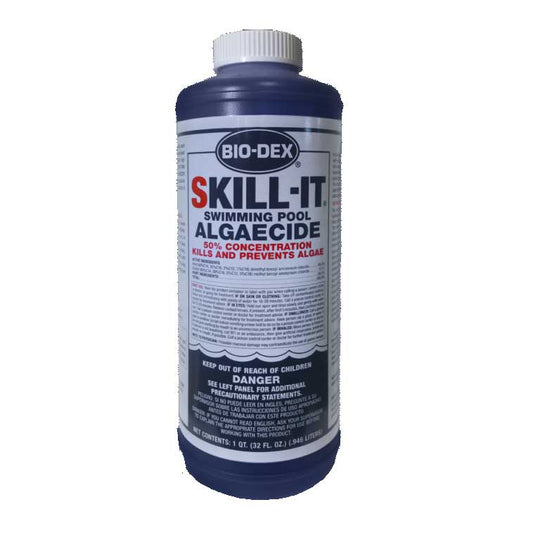 Bio-Dex Skill-It Algaecide, 1 Quart Bottle, 12/Case | SK132