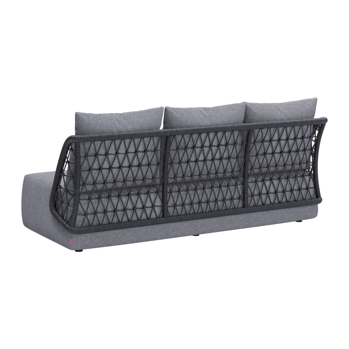 Mekan Outdoor Patio Sofa, Gray