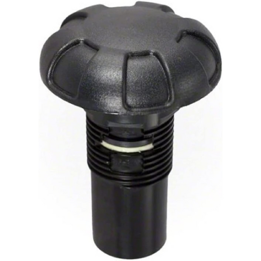 Waterway Plastics 6-Spoke Air Control Valve, 1 inch, Black, model 660-3511