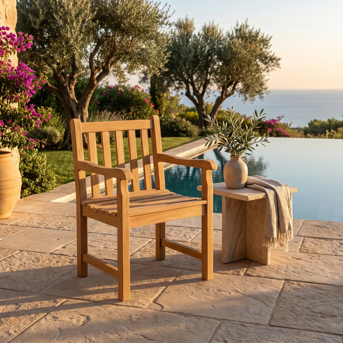 Anderson Teak Braxton Dining Armchair