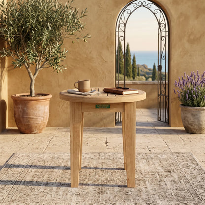 Anderson Teak Brianna 20" Round Side Table