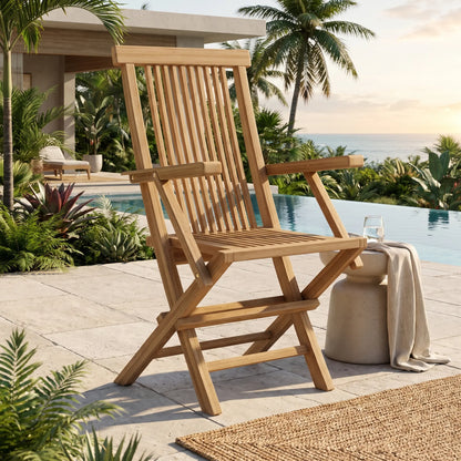Anderson Teak Bristol Folding Armchair