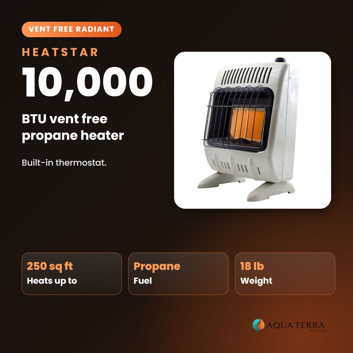 Heatstar HSSVFRD10LPT, product overview