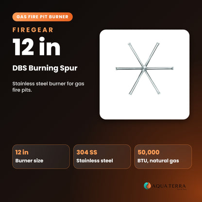Firegear 12 in DBS burning spur, product overview