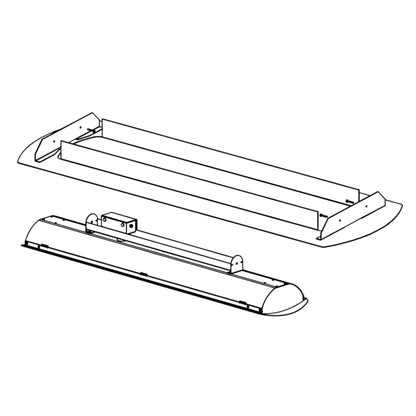 Bromic Bh8180011 Tungsten Smart Heat Electric Ceiling Recess Kit Ceiling Recess Kits
