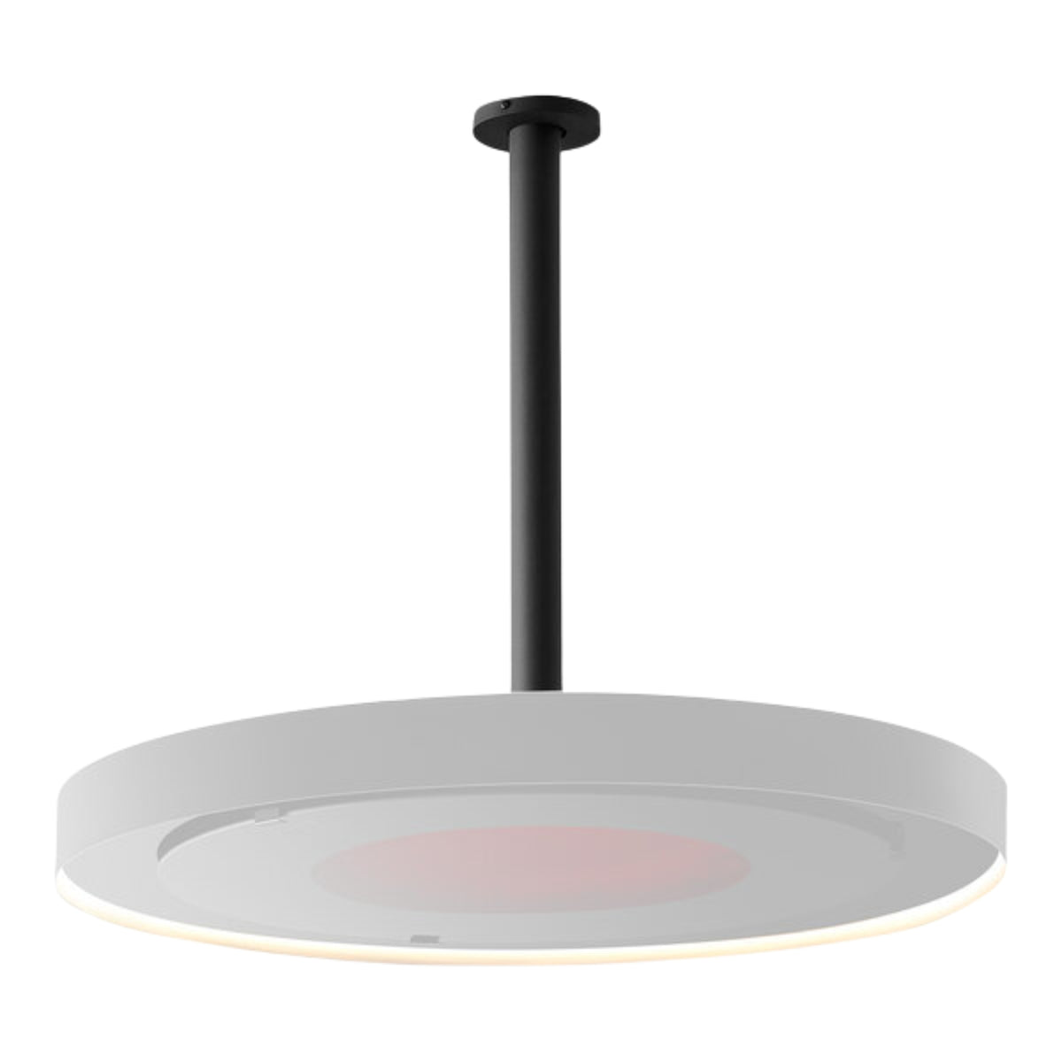 Bromic Eclipse Smart-Heat Ceiling Mount Pole, 24 inch, Straight, model BH3230002