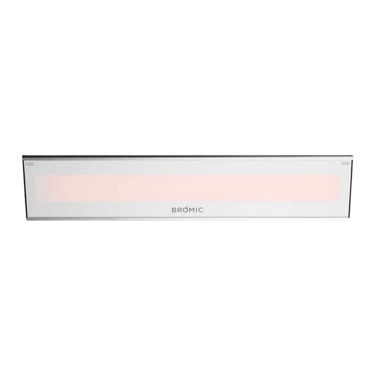 Bromic Platinum Smart-Heat Electric Patio Heater, 2,300W, 220-240V, White, model BH0320007