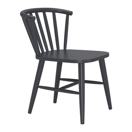 Shio Outdoor Patio Dining Chair, Black