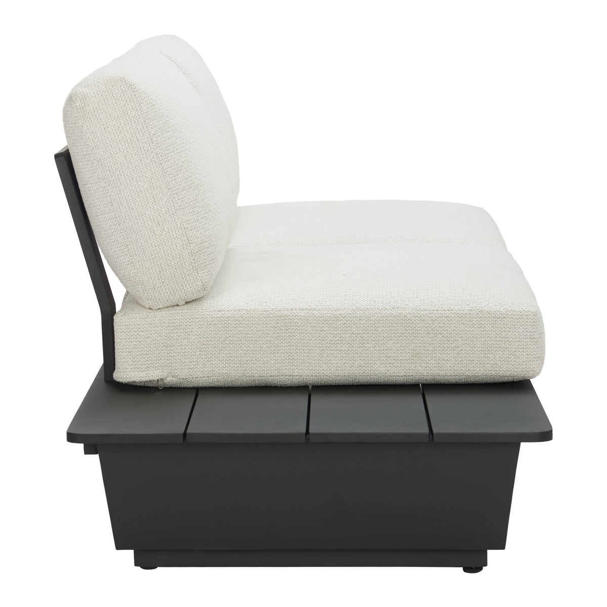 Tien Outdoor Patio Left Facing Loveseat, Beige