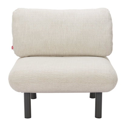Aperto Outdoor Patio Accent Chair, Beige