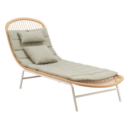 Skim Outdoor Patio Chaise Lounge, Multicolor