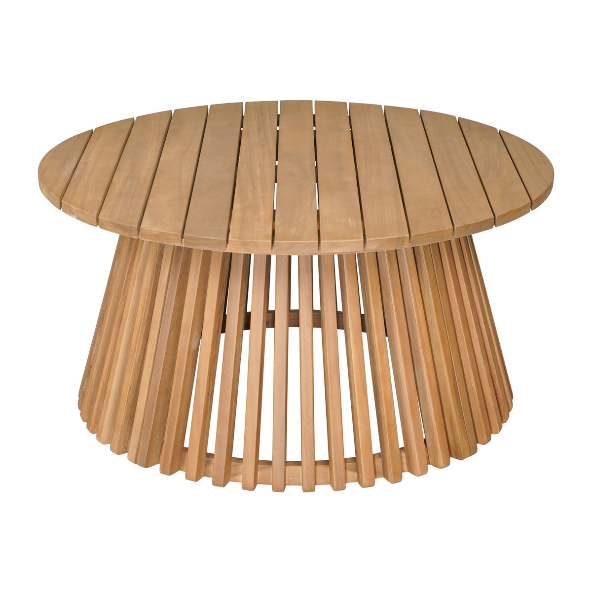 Zahara Outdoor Patio Coffee Table, Natural