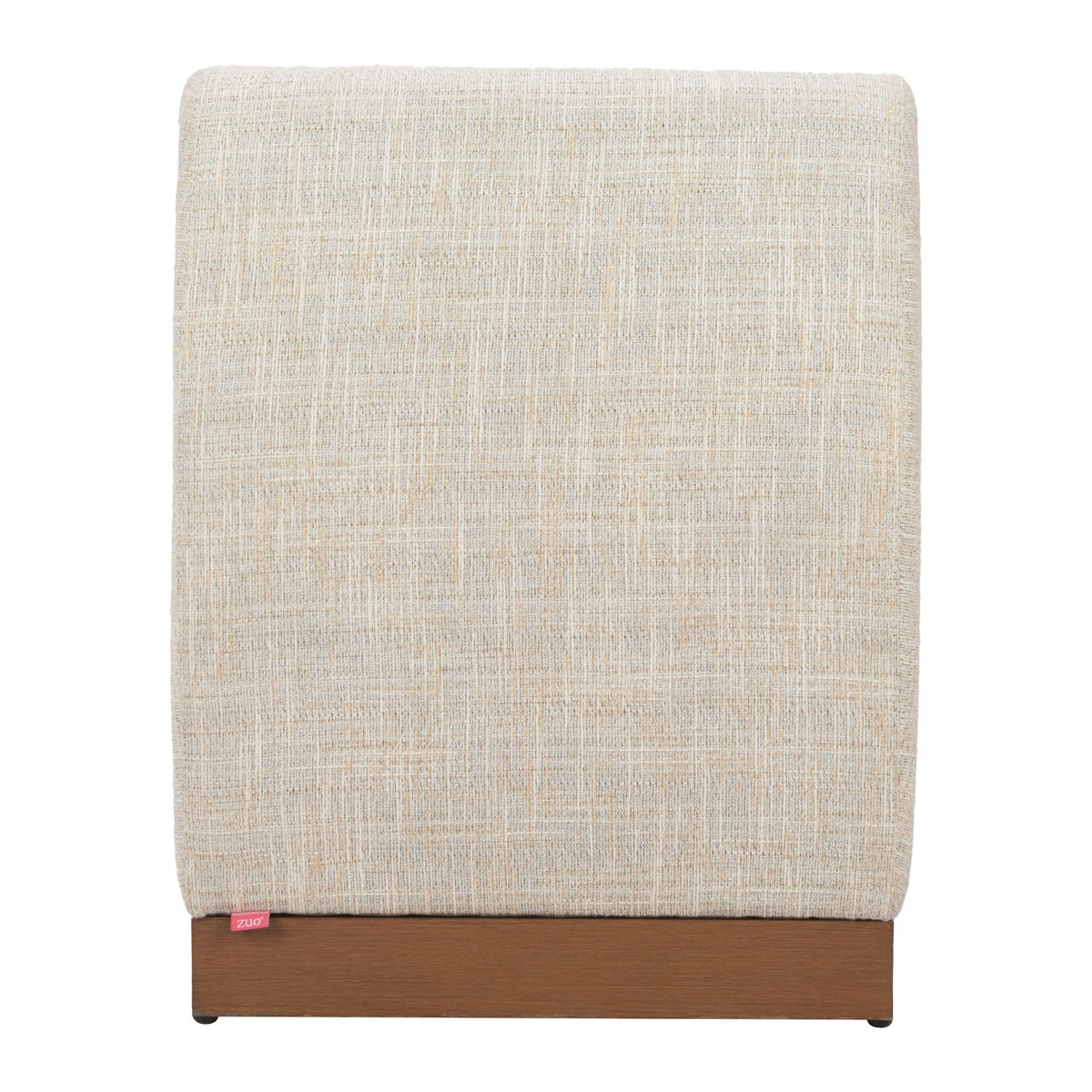 Christy Outdoor Patio Armless Chair, Beige