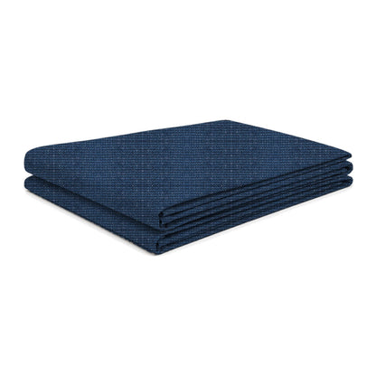 Tara Shade DeLux replacement canopy folded, in Navy, shown on a white background