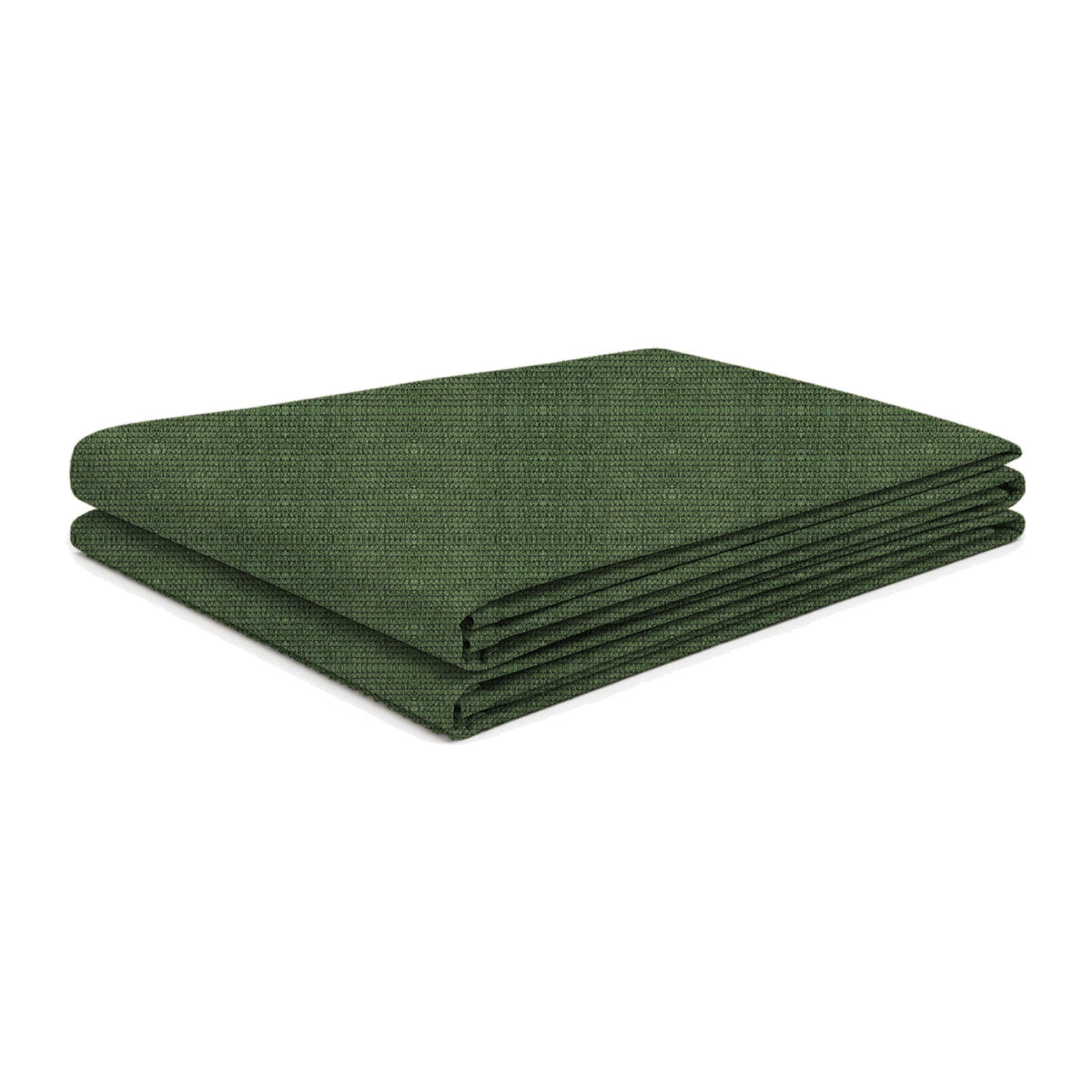 Tara Shade DeLux replacement canopy folded, in Olive, shown on a white background