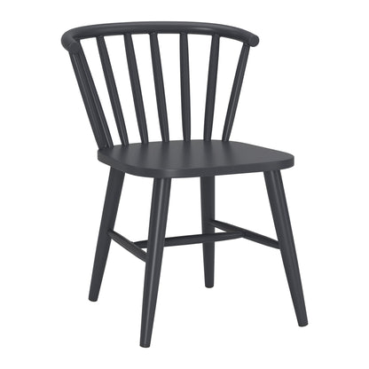 Shio Outdoor Patio Dining Chair, Black