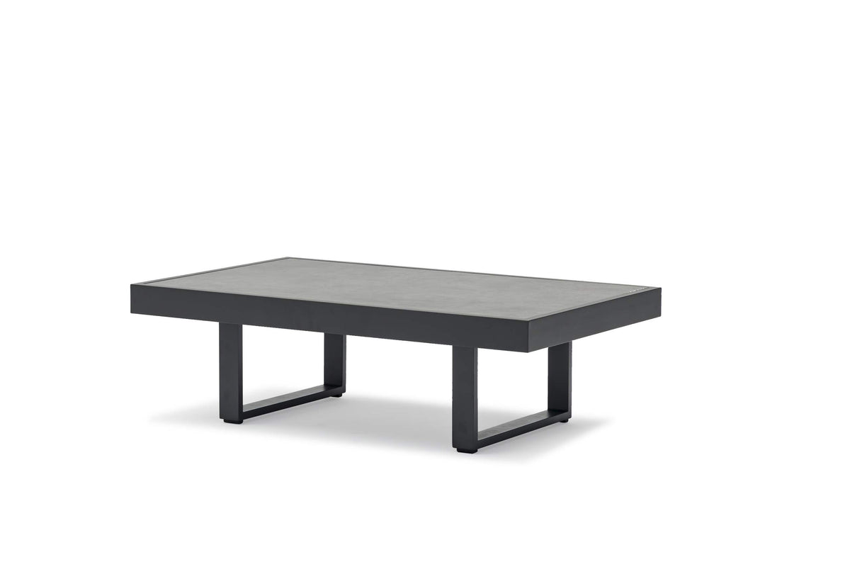 COUTURE Jardin Breeze Coffee Table in Anthracite Aluminum / Anthracite HPL