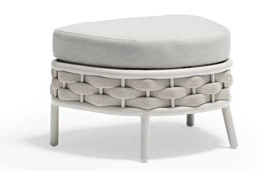 COUTURE Jardin Loop Ottoman in Greige