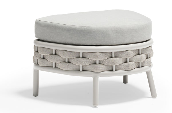 COUTURE Jardin Loop Ottoman in Greige