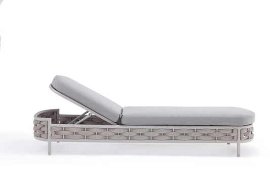 COUTURE Jardin Loop Chaise Lounge in Greige
