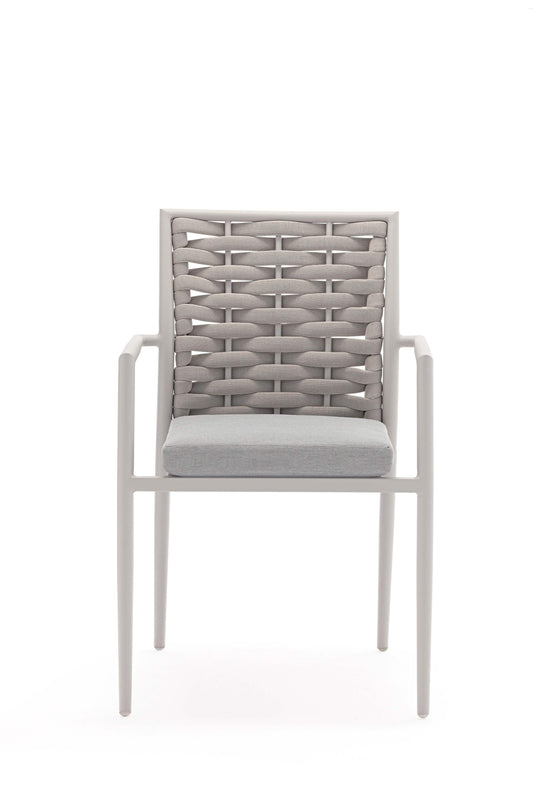 COUTURE Jardin Loop Dining Chair in Greige