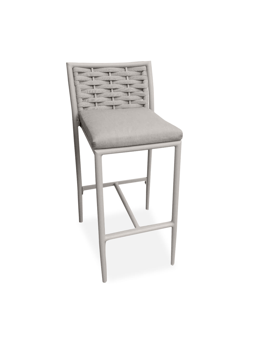 COUTURE Jardin Loop Barstool in Greige
